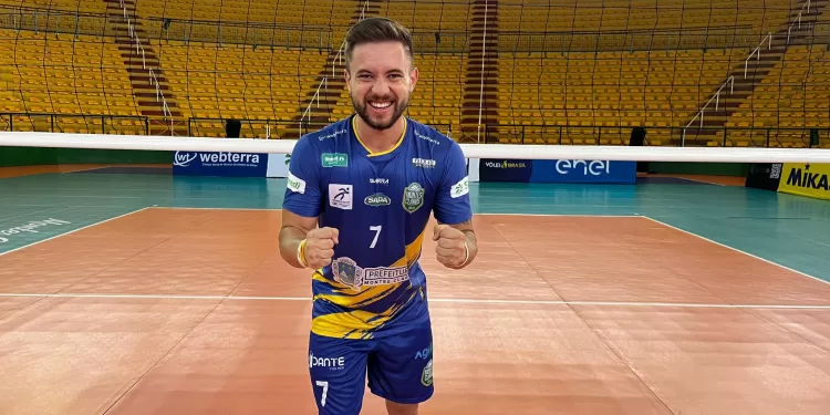 Junior Kruger - renova com Montes Vôlei para 25-26 - foto Gian Marlon - MOC VOLEI
