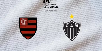 Flamengo X Atlético Mineiro oitavas da Copa do Brasil 2025, onde assistir, data, hora e prováveis escalações