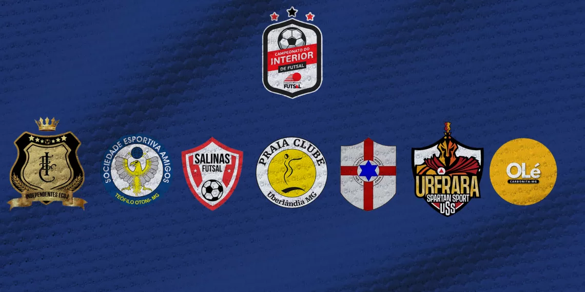 Campeonato Mineiro do Interior 2025 começa dia 18 de julho com grupos definidos e transmissão confirmada
