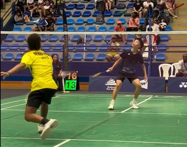 O montesclarense João Pedro Marques avança às quartas de final do Pan-Americano Sub-17 de Badminton