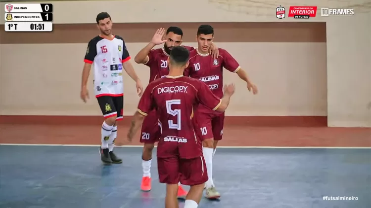 Salinas e Sociedade Esportiva Amigos avançam às finais do Campeonato Mineiro do Interior de Futsal
