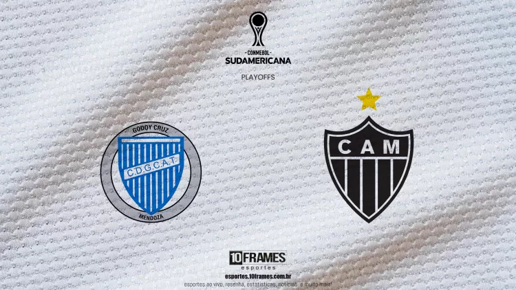 Godoy Cruz X Atlético MG, oitavas da Copa sulamericana, onde assistir, horário e prováveis escalações