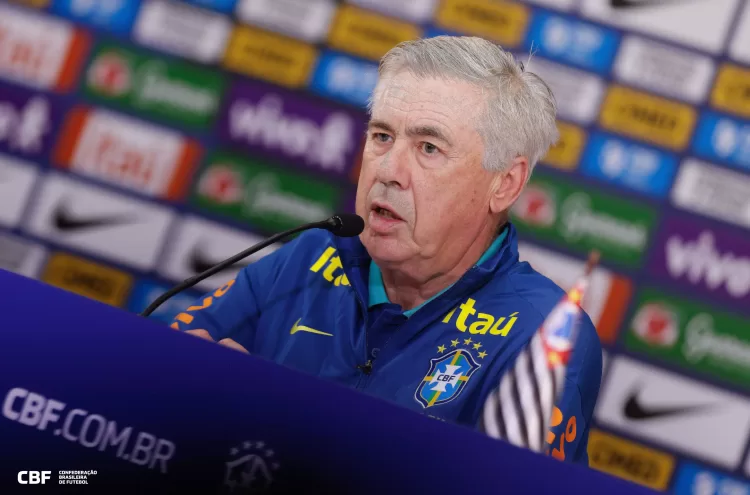 Ancelotti divulga convocados da Seleção com novidades e ausências de peso