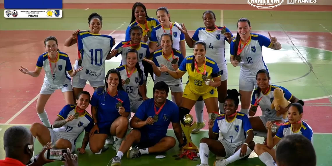 Clube Bom Pastor vence o campeonato mineiro de futsal do interior. Foto 10frames