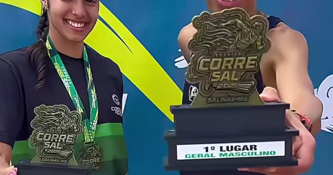 Felipe Gabriel de Coração Jesus vence a Corrida Corre Sal de 7km  em Salinas 2025