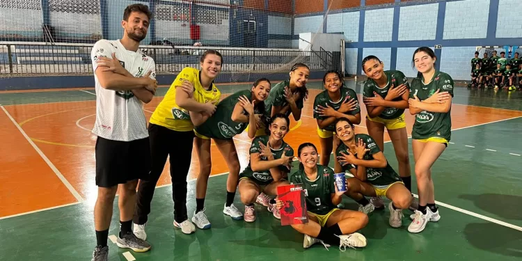Montes Claros Handebol AEESB fecha participação na Série Prata do Campeonato Mineiro Cadete Feminino