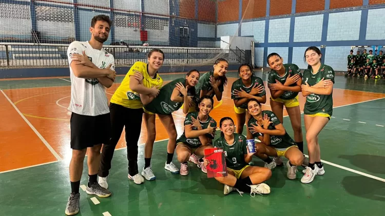 Montes Claros Handebol AEESB fecha participação na Série Prata do Campeonato Mineiro Cadete Feminino