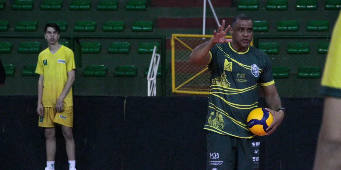 Walner Santos - Treinando Montes Claros Vôlei - foto - Gian Marlon