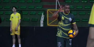 Walner Santos - Treinando Montes Claros Vôlei - foto - Gian Marlon