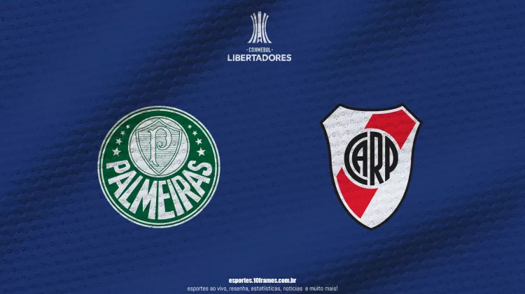 Palmeiras X River Plate, volta, quartas da Copa Libertadores, onde assistir, horário e prováveis escalações