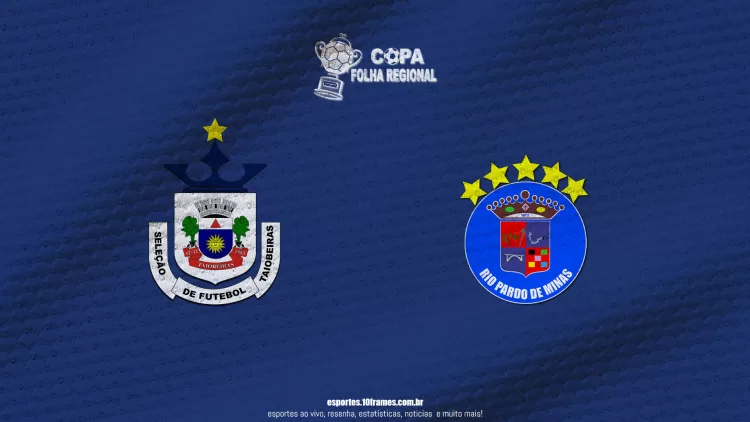 Taiobeiras e Rio Pardo decidem a Copa Folha Regional 2025.