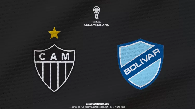 Atlético MG X Bolivar, volta das quartas da Copa sulamericana, onde assistir, horário e prováveis escalações