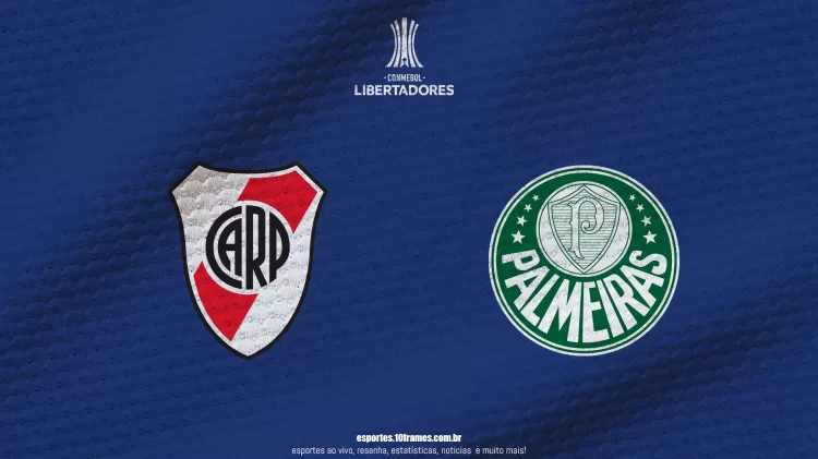 River Plate X Palmeiras, quartas da Copa Libertadores, onde assistir, horário e prováveis escalações