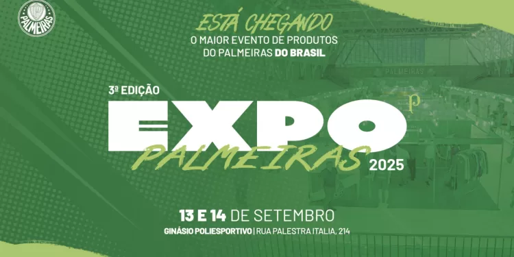 Expo Palmeiras um encontro que reúne parceiros e licenciados do clube acontecerá sábado e domingo com entrada gratuita 