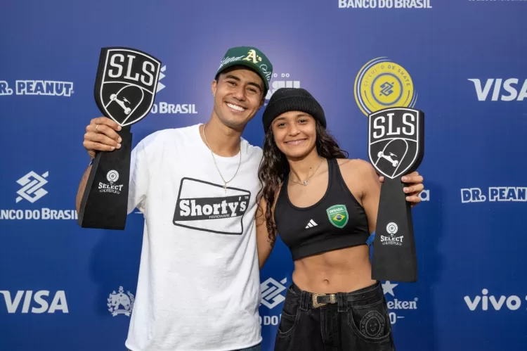 Ivan Monteiro e Maria Lúcia brilham em Saquarema e vencem a 2ª etapa do SLS Select Series