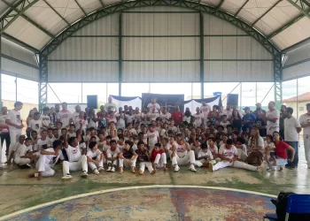 1º Aulão de Capoeira reúne mais de 130 pessoas em São João do Paraíso – MG