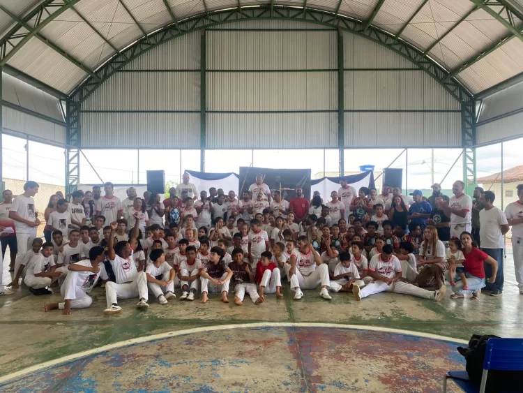 1º Aulão de Capoeira reúne mais de 130 pessoas em São João do Paraíso – MG
