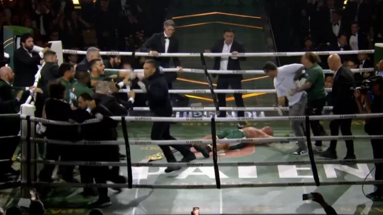 Popó e Wanderlei Silva termina em briga generalizada