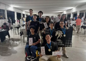 Paraisenses do Elite Chess Academy conquistam sete títulos estaduais em estreia no Campeonato Mineiro de Xadrez,