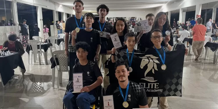 Paraisenses do Elite Chess Academy conquistam sete títulos estaduais em estreia no Campeonato Mineiro de Xadrez,
