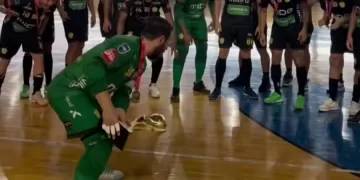 Praia Clube é Campeão Mineiro do Interior de Futsal com campanha perfeita.