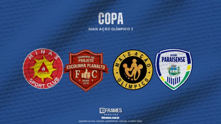 Copa Mais Ação chega à grande final com atletas de 12 a 14 anos das cidade de Salinas, Taiobeiras e São João do Paraíso