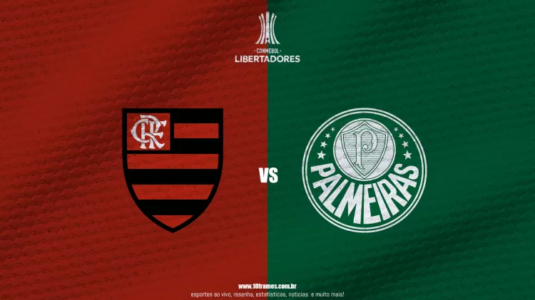 Flamengo X Palmeiras final da Copa Libertadores, onde assistir, horário e prováveis escalações