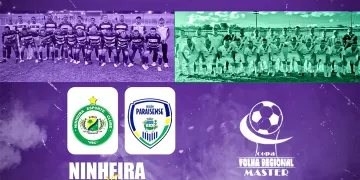 Ninheira e São João do Paraíso fazem final inédita da Copa Folha Regional Master 2025