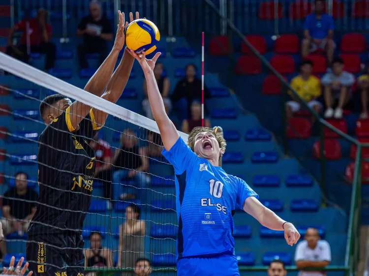 Montes Claros Vôlei estreia com vitória e domina o Elase-SC por 3 a 0 na Superliga