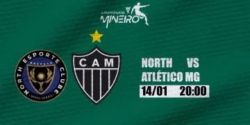 Atlético Mineiro volta a Montes Claros após 16 anos em jogo que marca a estreia oficial do novo Estádio Municipal Juvenção
