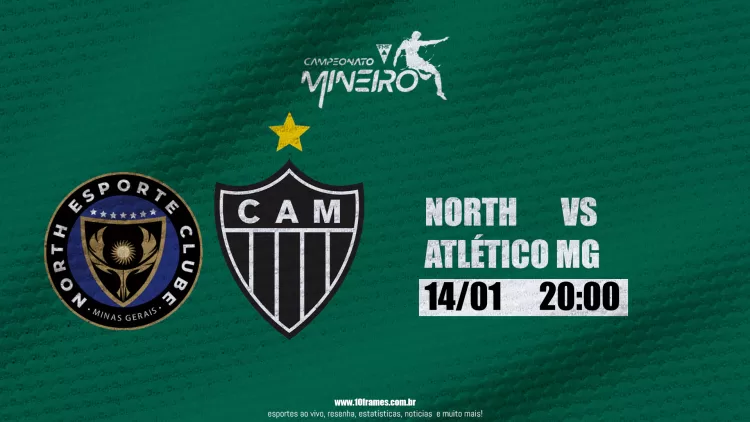 Atlético Mineiro volta a Montes Claros após 16 anos em jogo que marca a estreia oficial do novo Estádio Municipal Juvenção