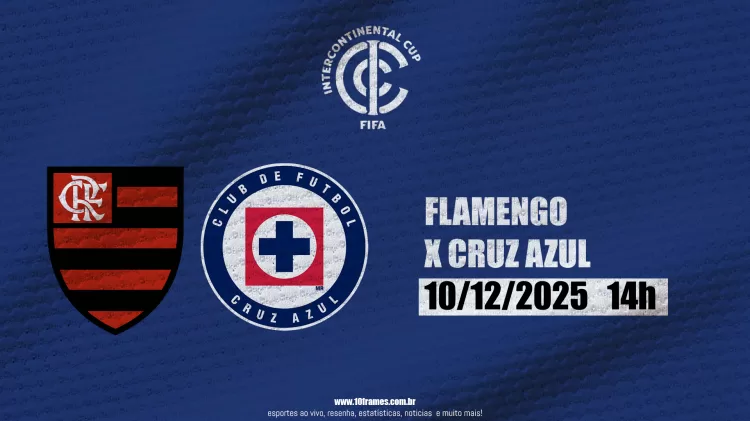 Flamengo X Cruz Azul, Derby das Américas (quartas do intercontinental), onde assistir, horário e prováveis escalações