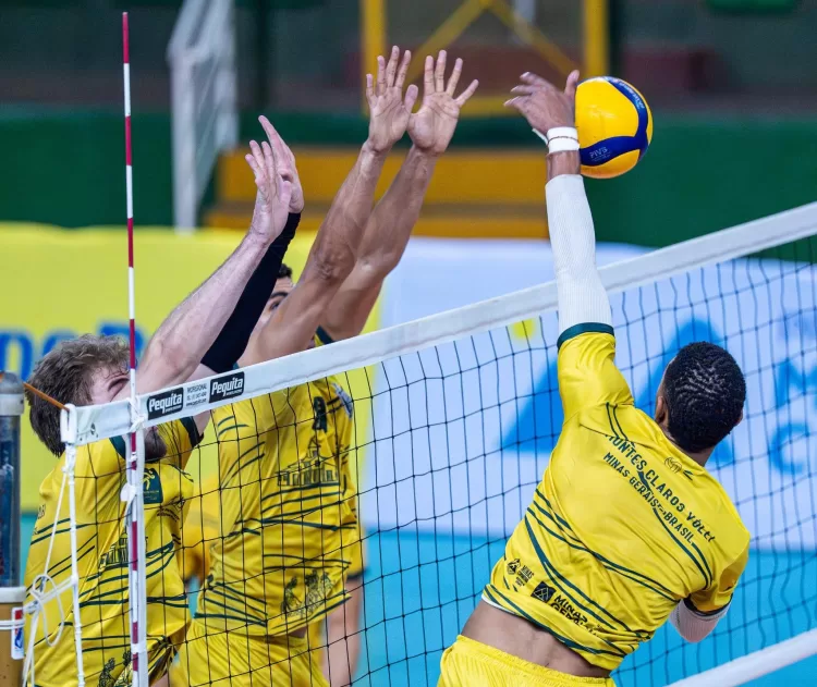 MOC Vôlei busca terceira vitória seguida e convoca torcida para duelo contra o Fluminense-RJ no Caldeirão
