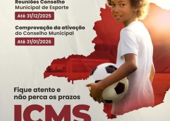 SEDES alerta municípios sobre prazos do ICMS Esportivo 2025