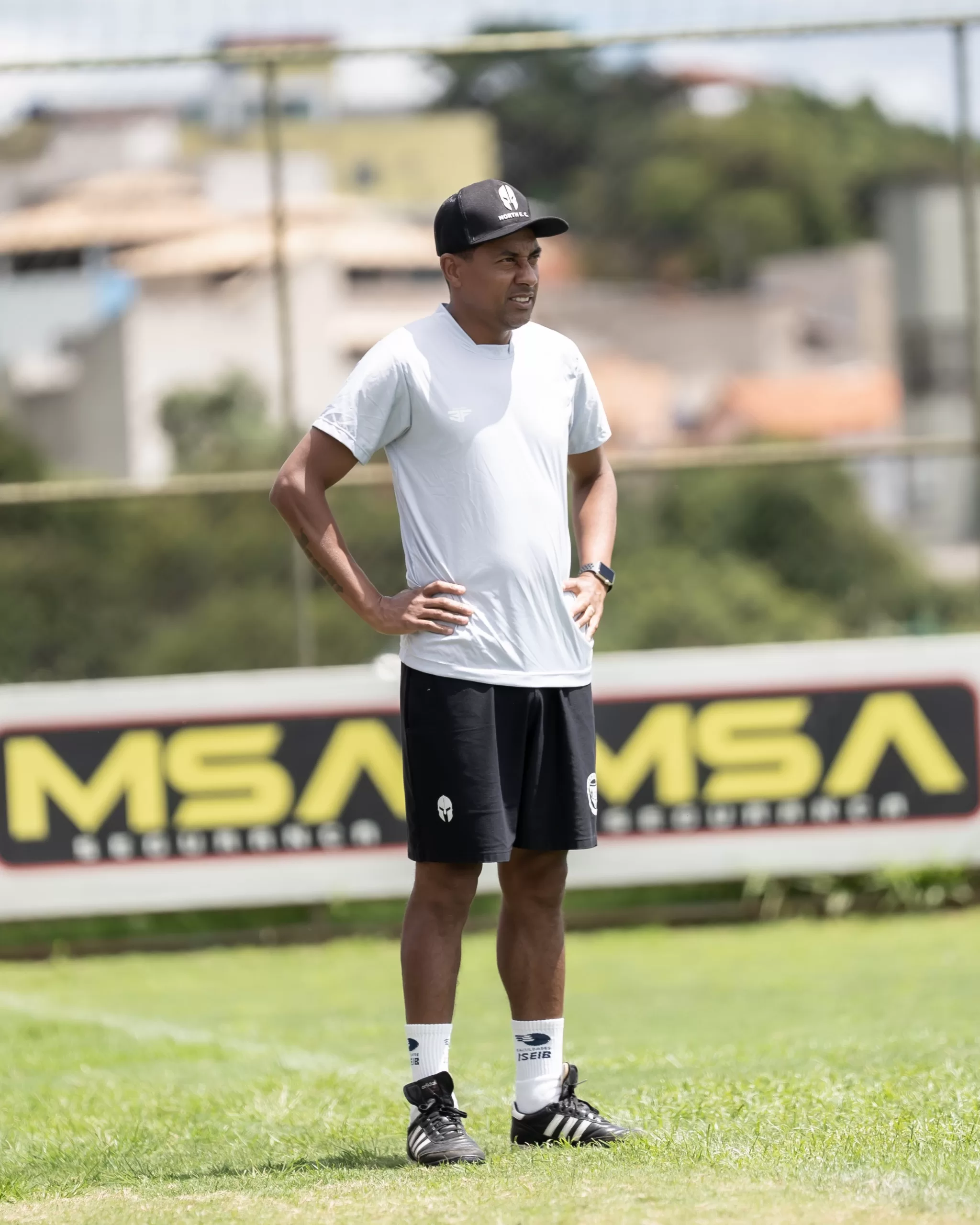 Kleberson Pereira comanda jogo treino contra o Itabirito - Foto Leo Rodrigues