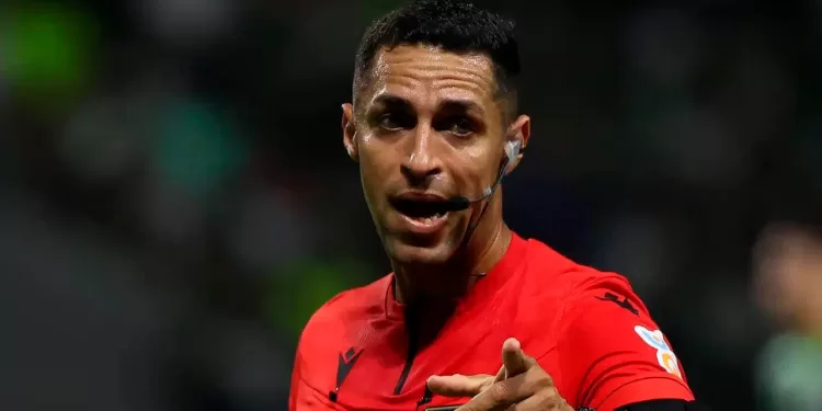 Rodrigo Pereira será o árbitro do jogo - Foto César Greco Palmeiras