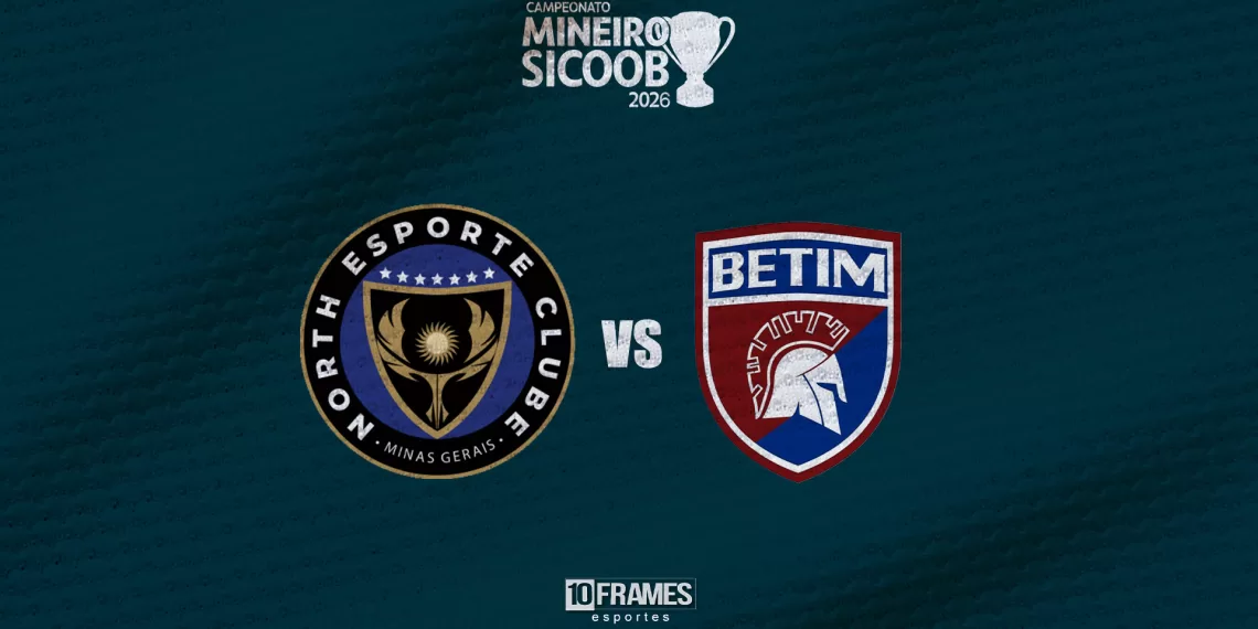 North X Betim, Campeonato Mineiro, onde assistir, horário e prováveis escalações