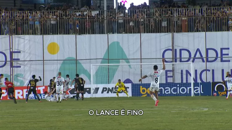 FMF divulga áudio e vídeo do VAR que anulou o gol que daria vitória ao North contra o Atlético MG