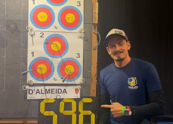 Marcus D'Almeida Arqueiro Brasileiro - Foto Redes Sociais