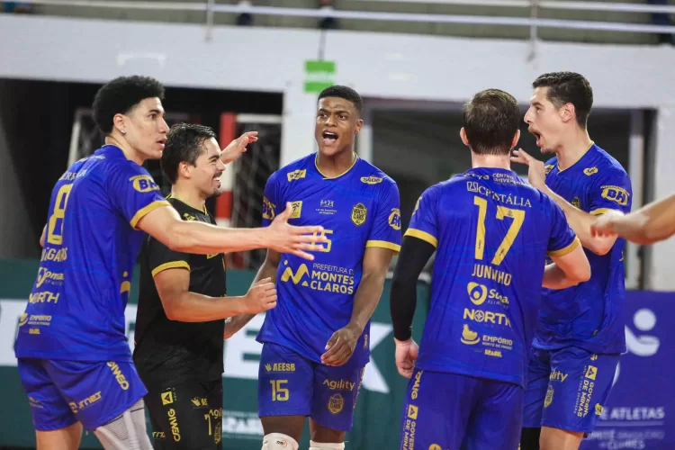 Montes Claros Vôlei vence Araucária fora de casa, mantém 100% e dispara na liderança da Superliga B