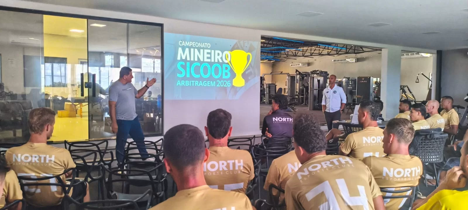 North recebe treinamento sobre arbitragem para o Mineiro de 2026 - Foto Bia Andrade