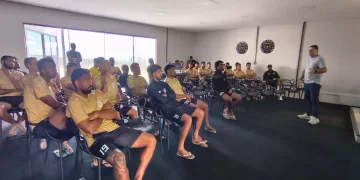 North recebe treinamento de arbitragem da FMF para alinhar condutas no Campeonato Mineiro 2026