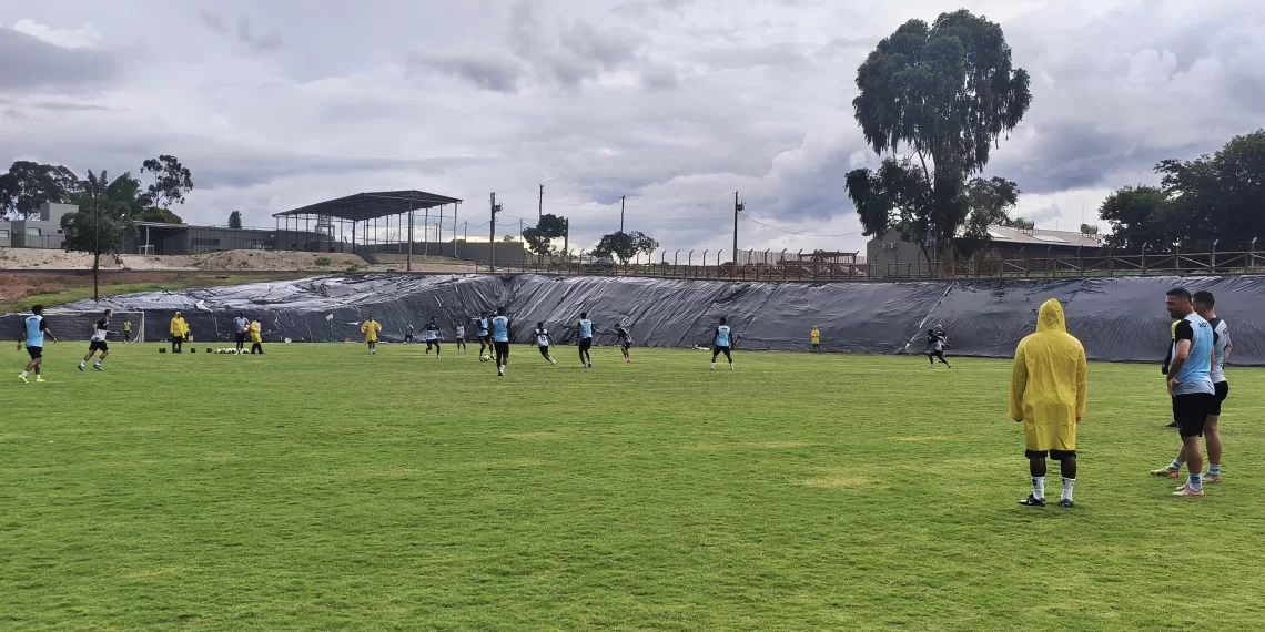 North treinando para encarar a Tombense pela 4ª rodada - Foto Bia Andrade