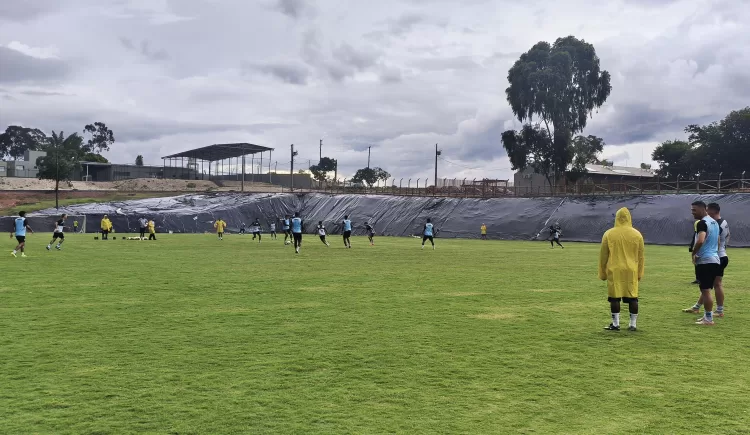 North treinando para encarar a Tombense pela 4ª rodada - Foto Bia Andrade