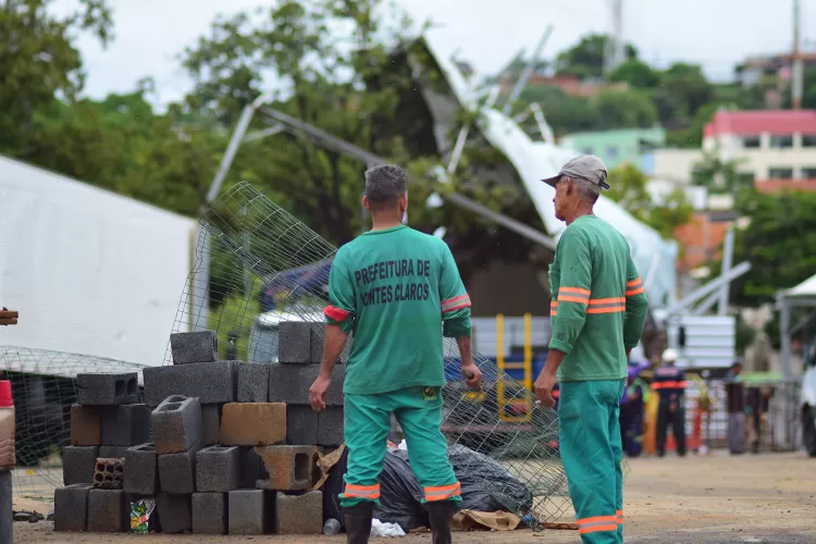 Fortes chuvas provocam danos pontuais no Estádio Juvêncio Soares, mas jogos do North não correm risco
