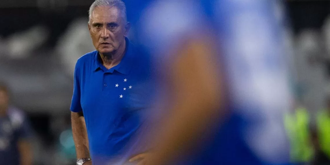 Tite - Cruzeiro Perdeu para o Botafogo na primeira rodada do Brasileiroa por 4x0 - Foto Thais Guimarães