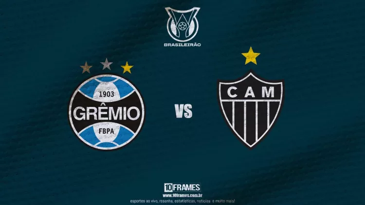 Grêmio X Atlético Mineiro, Campeonato Brasileiro, onde assistir, prévia e prováveis escalações
