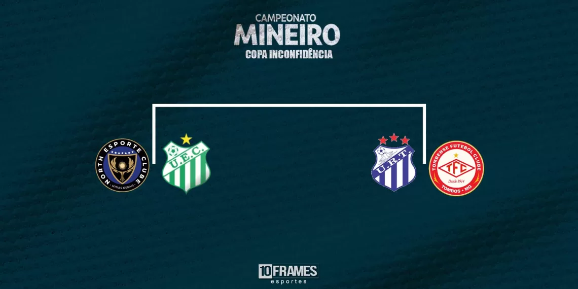 Troféu Inconfidência 2026: semifinais definidas North, URT, Tombense e Uberlândia disputando a taça e duas vagas para Copa do Brasil