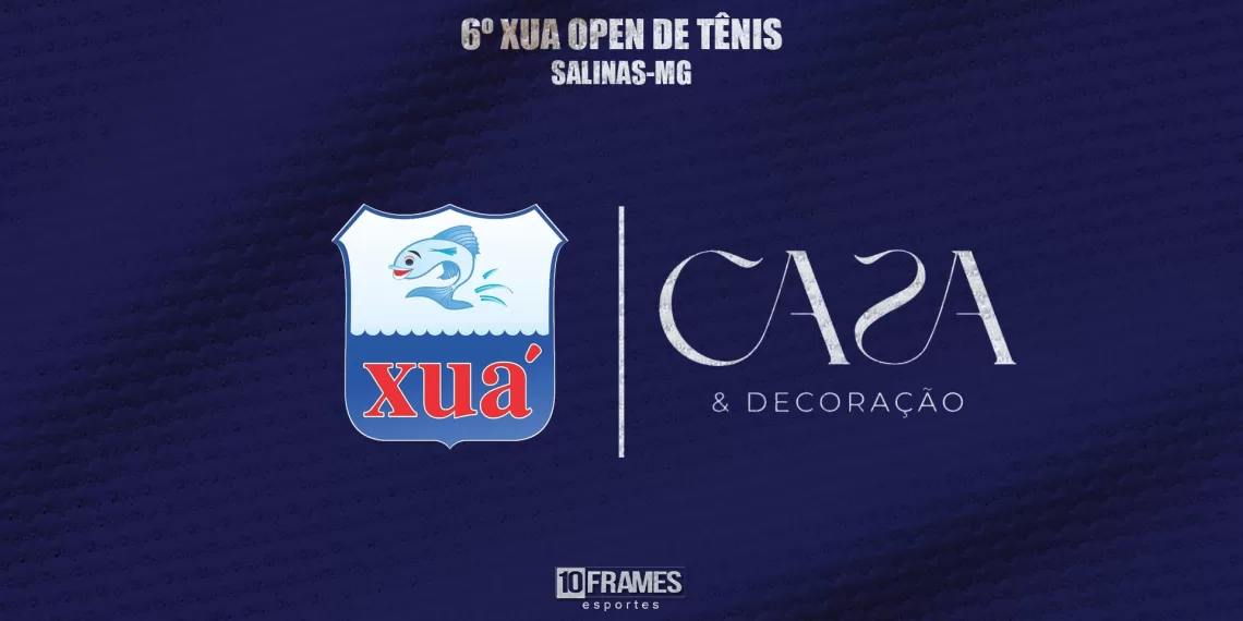 Salinas recebe o 6º Open de Tênis Casa & Decoração de Tênis Xuá em março