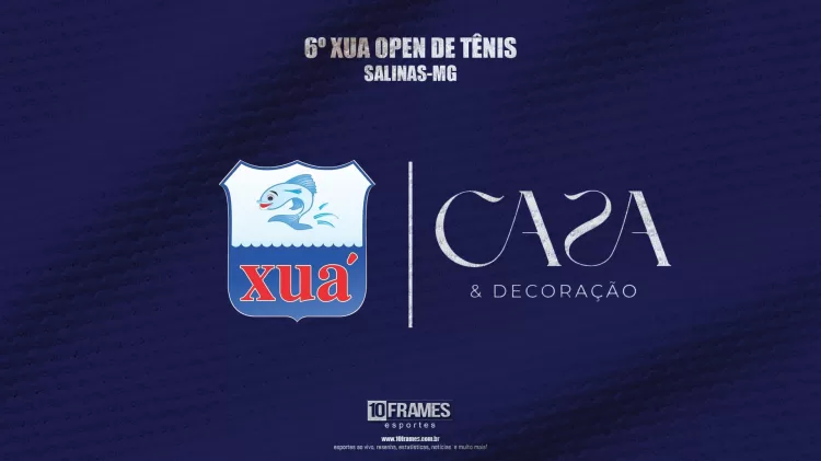 Salinas recebe o 6º Open de Tênis Casa & Decoração de Tênis Xuá em março